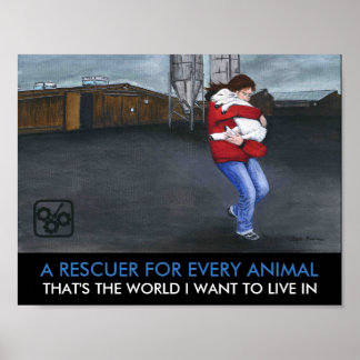 あらゆる動物のための救助者 ポスター