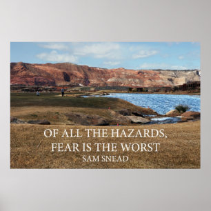 あらゆる危険の中で、恐怖は最悪だ ポスター