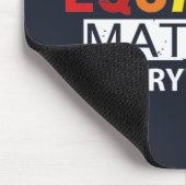 あらゆる場所で平等が問題を虹の人権 マウスパッド (コーナー)