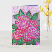 あらゆる場面で空白 カード (黄色い花)