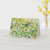 あらゆる場面で空白 カード (黄色い花)