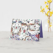 あらゆる場面で空白 カード (黄色い花)