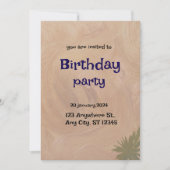 あらゆる場面に対応するエレガントなオーダーメイドの招待状 招待状 (正面)