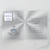 あらゆる場面に対応するオーダーメイドの教会カード カード (内部)