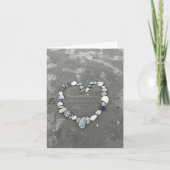 あらゆる場面、愛のビーチ カード (正面)