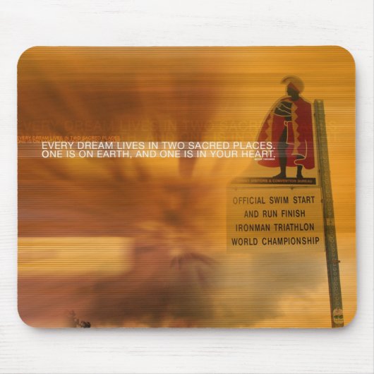 あらゆる夢は2住んでいます マウスパッド (正面)