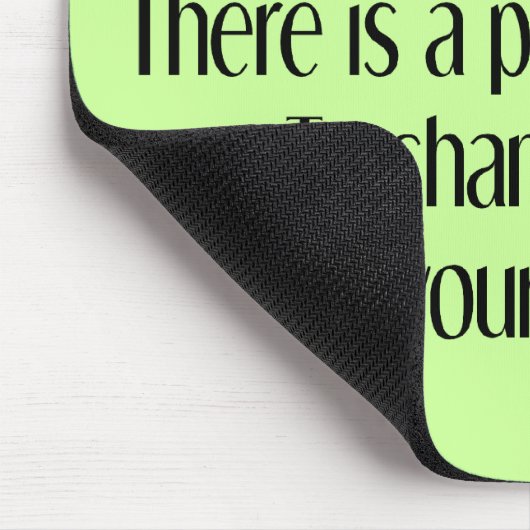 "あらゆる安定したナース"の後ろの笑わされるなナースのギフト マウスパッド (コーナー)