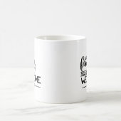 あらゆる家族に私達のものに物語の歓迎があります コーヒーマグカップ (中央)