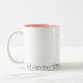 あらゆる巧妙な女性のマグの後ろ ツートーンマグカップ (左)