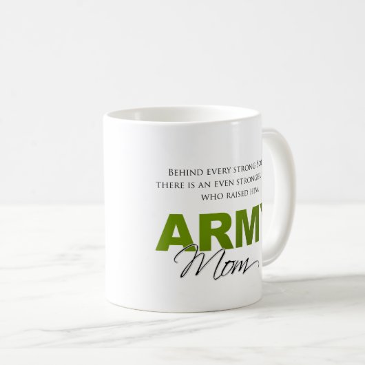 あらゆる強い兵士2の後ろ コーヒーマグカップ (正面右)