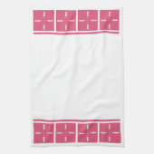 あらゆる方向のハート キッチンタオル (縦)