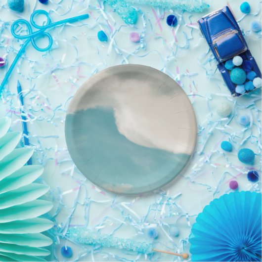 あらゆる方法で波を打つ ペーパープレート (パーティー)