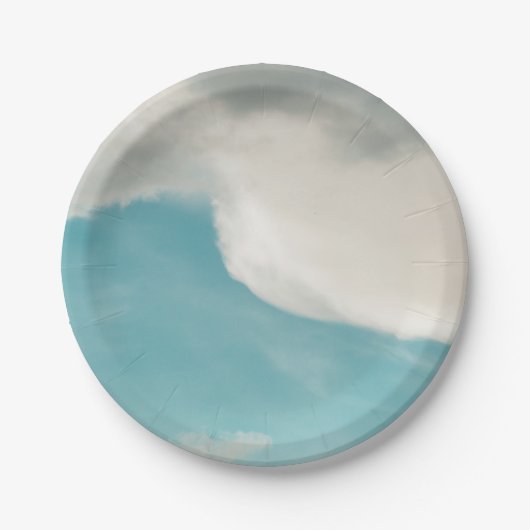 あらゆる方法で波を打つ ペーパープレート (正面)