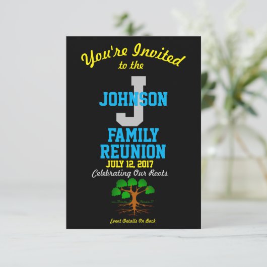 あらゆる日付とのどの一流の家族会でも- 招待状 (スタンド正面)