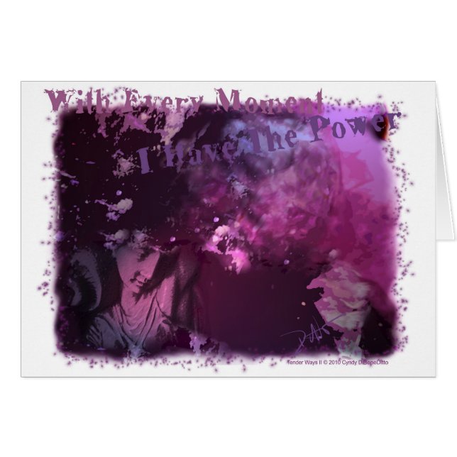 あらゆる時によって私は力を有します (正面横)