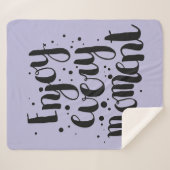 あらゆる時を楽しんで下さい シェルパブランケット (正面(横))