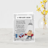 あらゆる機会に使える日常のボクシンググリーティングカード カード (黄色い花)