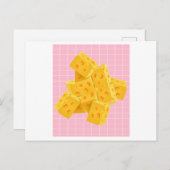 あらゆる点で穴だらけのチーズ ポストカード (正面/裏面)