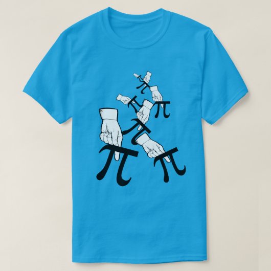 あらゆる点に指を入れる Tシャツ (デザイン正面)