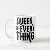 あらゆる物の女王 コーヒーマグカップ (左)