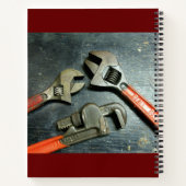 あらゆる物の手すり金槌の固定具 ノートブック (裏面)