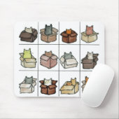 あらゆる猫のマウスパッドのための箱 マウスパッド (マウス)