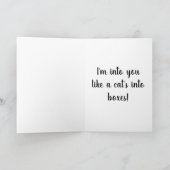 あらゆる猫の挨拶状のための箱 カード (内部)