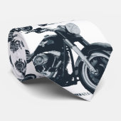 あらゆる男の子は脂肪質の青いアメリカのオートバイを愛します ネクタイ (ロール)