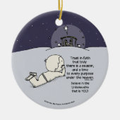あらゆる目的のための時間 セラミックオーナメント (正面)