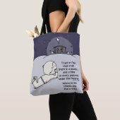 あらゆる目的のための時間 トートバッグ (クローズアップ)