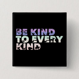 あらゆる種類に優しい：動物シルエットビーガン 缶バッジ