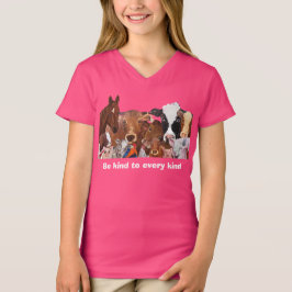 あらゆる種類に親切である Tシャツ