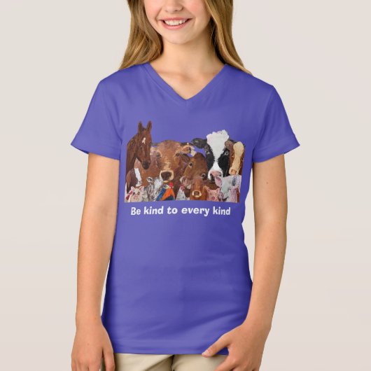 あらゆる種類に親切である Tシャツ (正面)