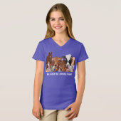 あらゆる種類に親切である Tシャツ (正面フル)