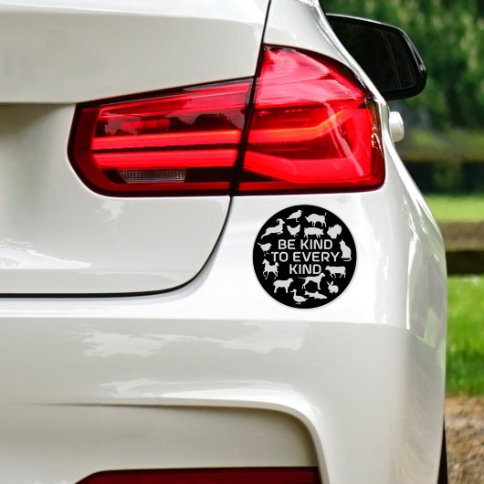 あらゆる種類のビーガン活動に親切に シール