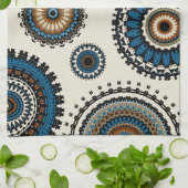 あらゆる種類のマンダラ キッチンタオル (折り畳み)