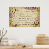 あらゆる種類の勝利 – ジェームズ・アレン引用文ポスター ポスター (キッチン)