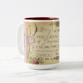 あらゆる種類の勝利 – JamesAllen (Pink)マグカップ ツートーンマグカップ (正面左)