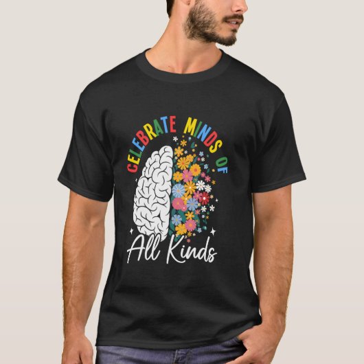 あらゆる種類の心を祝おう Tシャツ (正面)