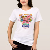 あらゆる種類の心 トライブレンドTシャツ (正面)