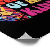 あらゆる種類の自閉症の人々の心を正常化する ポスター (角)