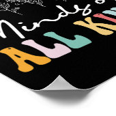 あらゆる種類の自閉症の意識を正常化する ポスター (角)