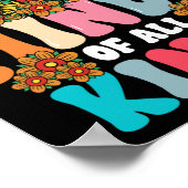 あらゆる種類の自閉症の意識を正常化する ポスター (角)