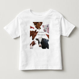 あらゆる種類の農場の動物たちに優しく トドラーTシャツ