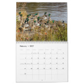 あらゆる種類の野生生物 カレンダー (2月 2027)