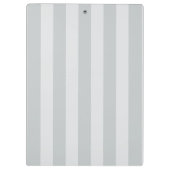 あらゆる色のかちりと言う音に灰色のストライプをカスタマイズ変えて下さい クリップボード (裏面)