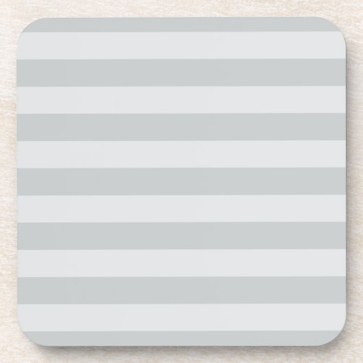 あらゆる色のかちりと言う音に灰色のストライプをカスタマイズ変えて下さい コースター (正面)