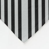 あらゆる色のかちりと言う音に灰色のストライプをカスタマイズ変えて下さい フリースブランケット (角)