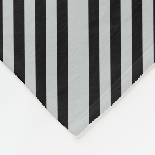 あらゆる色のかちりと言う音に灰色のストライプをカスタマイズ変えて下さい フリースブランケット (角)