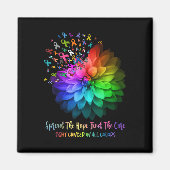 あらゆる色のがんと闘うCを見つける希望が広がる マグネット (正面)